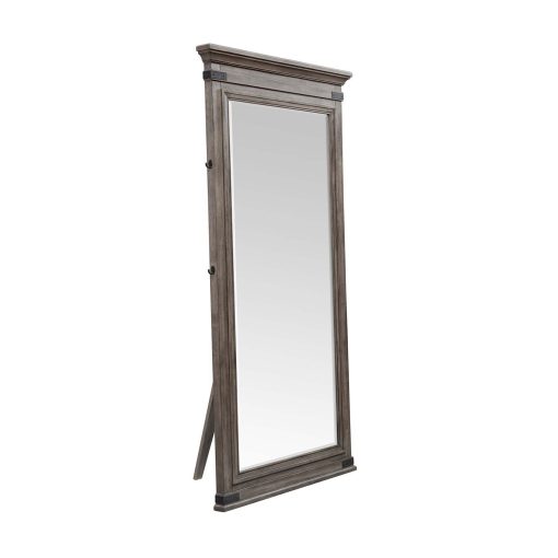 Intercon Forge Tall Mirror | Brushed Steel