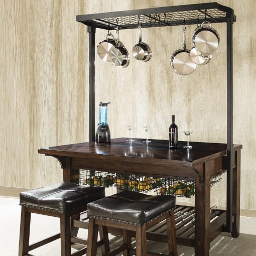 Intercon Kona Backless Stool | Raisin - Image 2