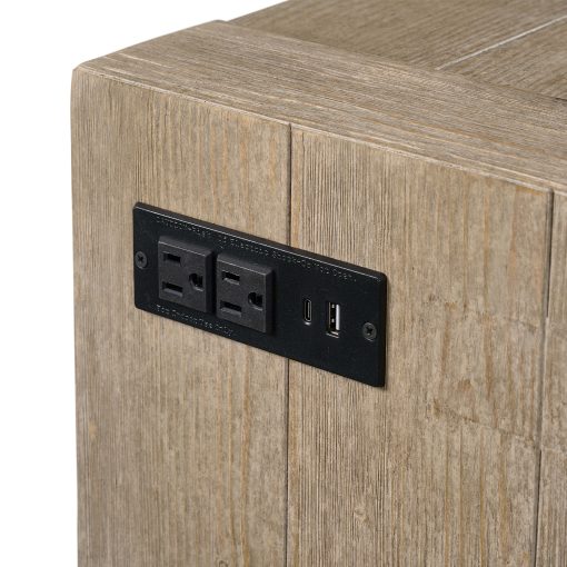 Intercon Nash Weathered Sand Sideboard - Image 4