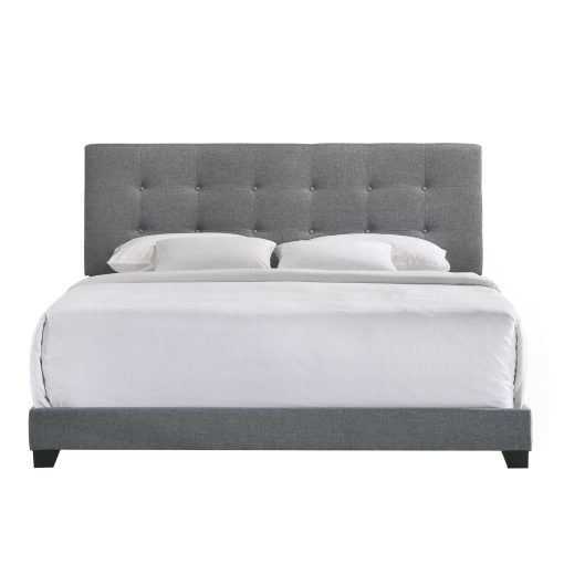 Intercon Addyson Gunmetal Upholstered Bed - Image 15