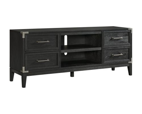 Intercon Laguna Weathered Steel TV Console