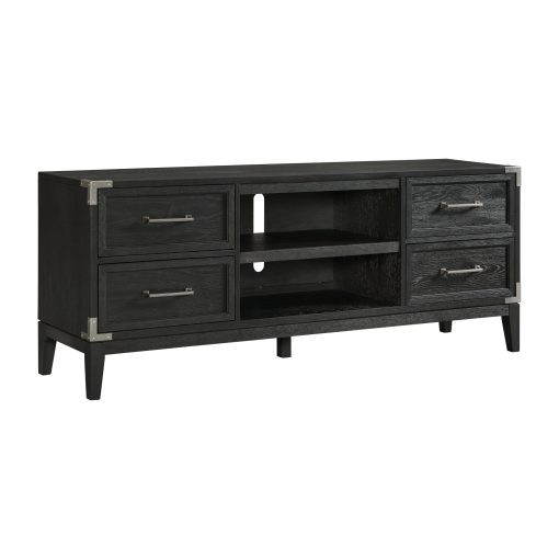 Intercon Laguna Weathered Steel TV Console