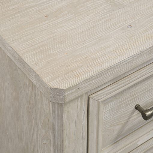 Intercon Carlson Washed Linen Nightstand - Image 3