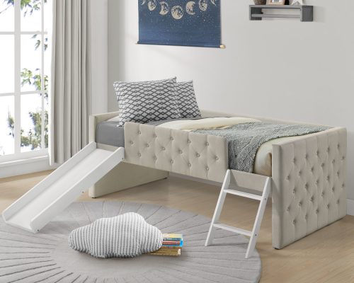 Intercon Addyson Fog Twin Loft Bed