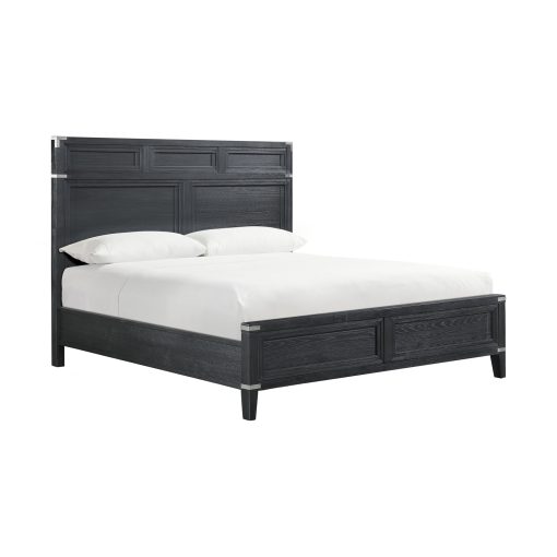 Intercon Laguna Weathered Steel King Bed - Image 2