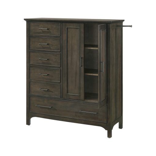 Intercon Hawthorne Burnished Clay Gentleman's Chest - Image 2