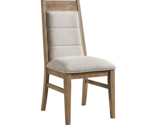 Intercon Landmark Weathered Oak Upholstered Chair