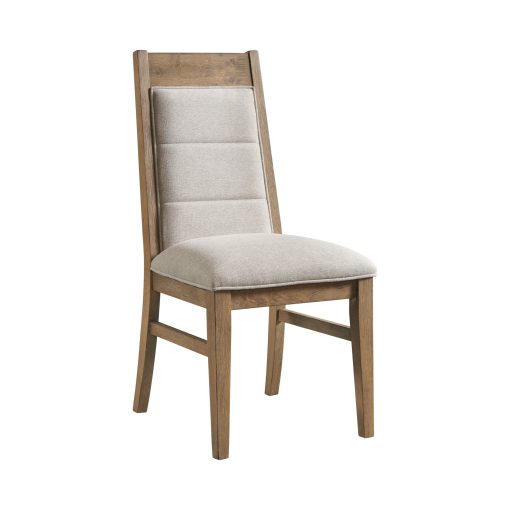 Intercon Landmark Weathered Oak Upholstered Chair