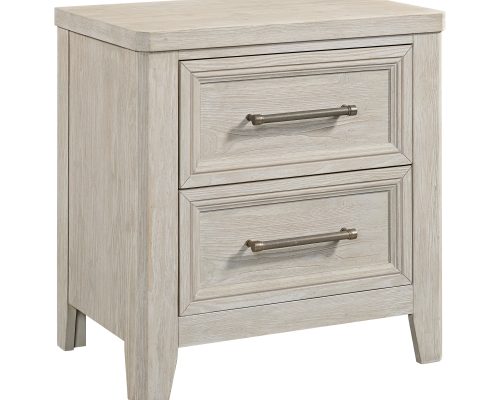 Intercon Carlson Washed Linen Nightstand