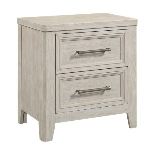 Intercon Carlson Washed Linen Nightstand