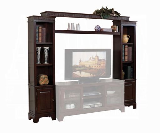 Acme Halden Merlot Entertainment Center