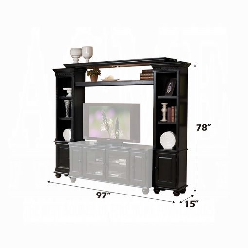 Acme Ferla Black Entertainment Center - Image 2