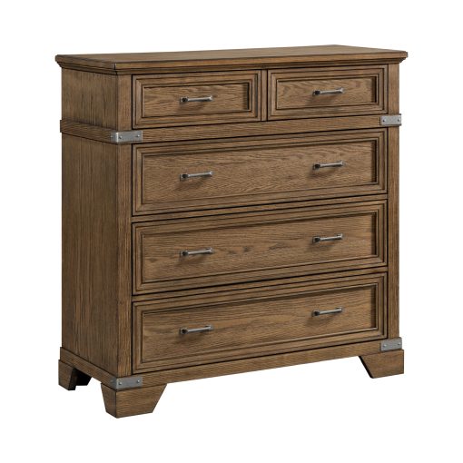 Intercon Forge Media Chest | Weathered Chestnut
