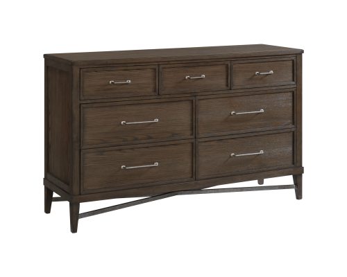 Intercon Preston Weathered Vintage Oak Dresser