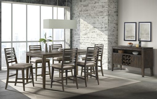 Intercon Kauai Brushed Mango Wood Ladder Stool - Image 3