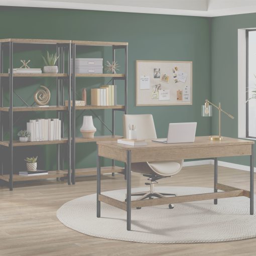 Intercon Norcross Hickory 72" Bookshelf - Image 3