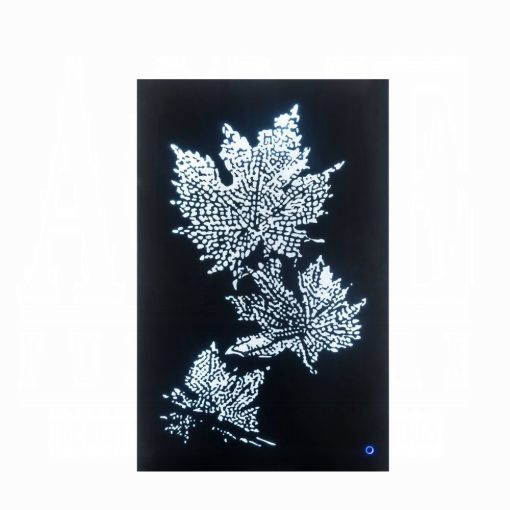 Acme Talisha Smoky Glass & Faux Crystal Wall Art with Led - Image 3