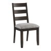 Intercon Beacon Black & Walnut Ladder Chair
