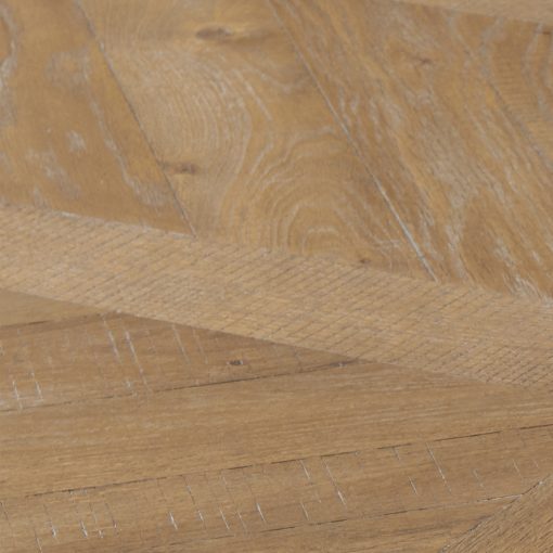 Intercon Landmark Weathered Oak Trestle Dining Table - Image 4