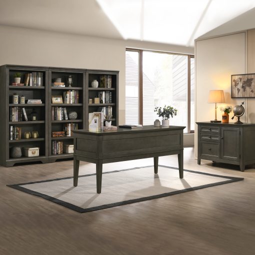 Intercon San Mateo 62" Half Ped Desk - Image 3
