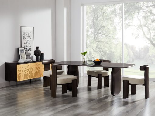 Greenington Aria Caviar Dining Table