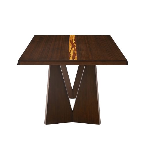 Greenington Torrey Black Walnut 84" Dining Table/Table Top with Tiger - Image 4