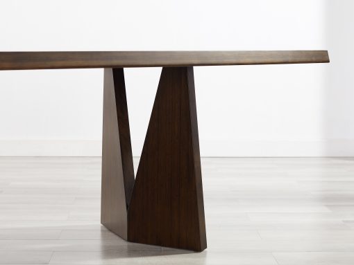 Greenington Torrey Black Walnut 84" Dining Table/Table Top with Tiger - Image 6