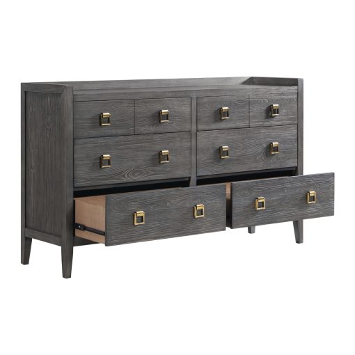 Intercon Portia Drawer Brushed Brindle Dresser - Image 2