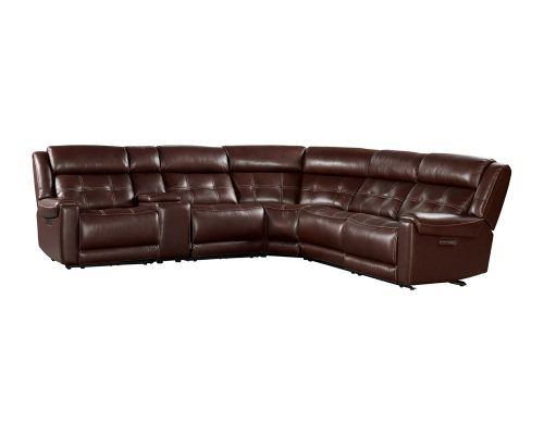 Intercon Regis Dual-Power Sectional | Baron Redwood