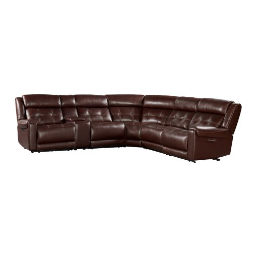 Intercon Regis Dual-Power Sectional | Baron Redwood