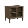 Intercon Preston Weathered Vintage Oak Bunching Open File Cabinet