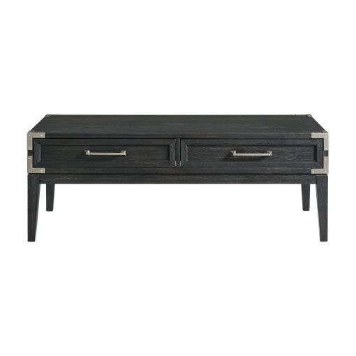 Intercon Laguna Weathered Steel Coffee Table - Image 2