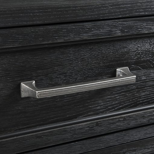 Intercon Laguna Weathered Steel Nightstand - Image 4