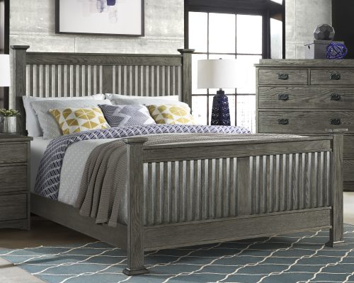 Intercon Oak Park Queen Slat Bed