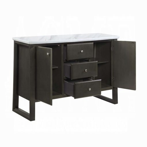 Acme Gray Oak Madan Server - Image 4