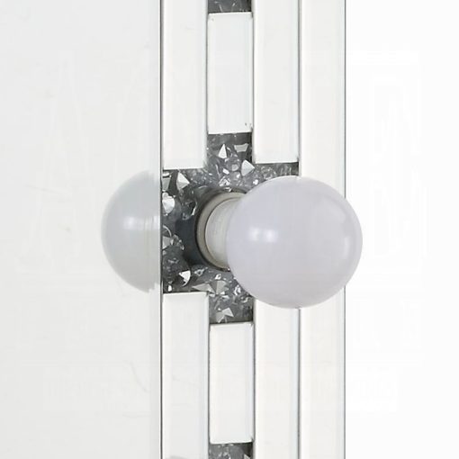 Acme Noralie Acrylic Glass Accent Mirror - Image 4