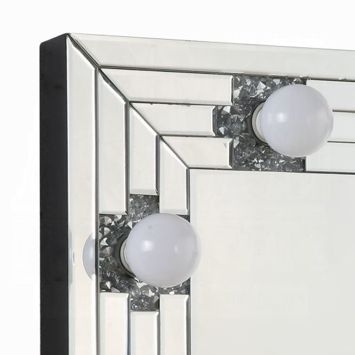 Acme Noralie Acrylic Glass Accent Mirror - Image 5