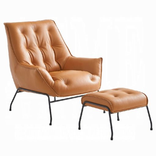 Acme Zusa Accent Chair & Ottoman - Image 2
