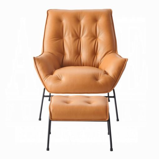 Acme Zusa Accent Chair & Ottoman - Image 3