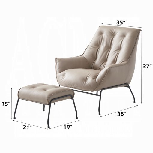 Acme Zusa Accent Chair & Ottoman - Image 14
