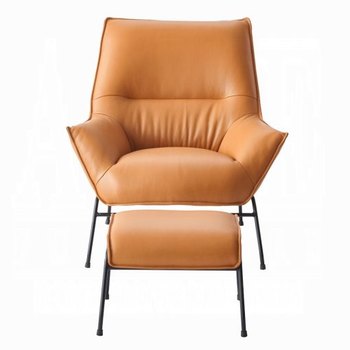 Acme Jabel Accent Chair & Ottoman - Image 3
