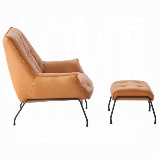 Acme Jabel Accent Chair & Ottoman - Image 4