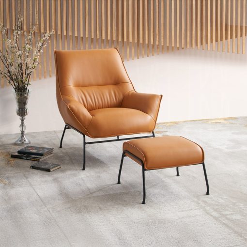 Acme Jabel Accent Chair & Ottoman - Image 7