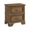Intercon Forge Nightstand | Weathered Chestnut
