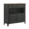 Intercon Harper Brushed Brown and Pecan Sideboard