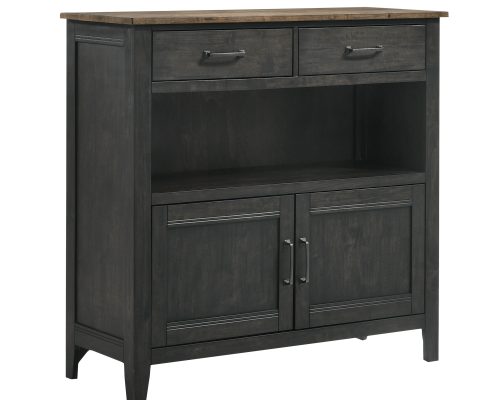 Intercon Harper Brushed Brown and Pecan Sideboard