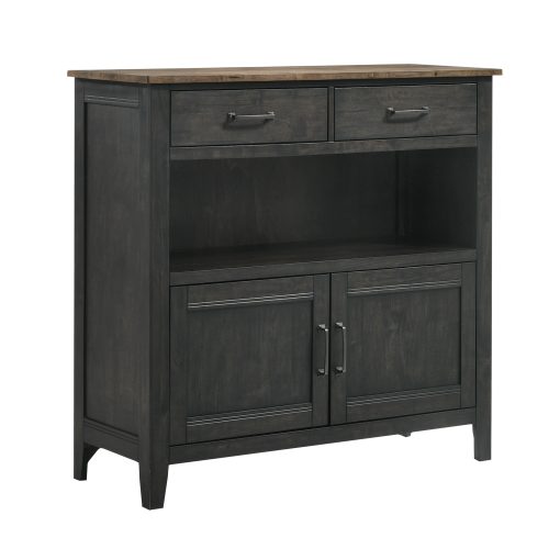 Intercon Harper Brushed Brown and Pecan Sideboard