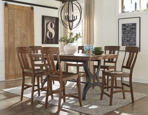 Intercon District Copper Counter Table - Image 3