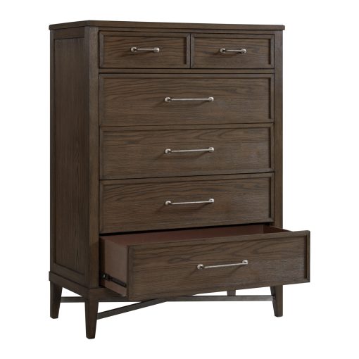 Intercon Preston Weathered Vintage Oak Chest - Image 3