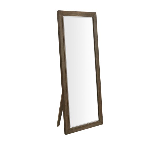 Intercon Preston Weathered Vintage Oak Floor Mirror